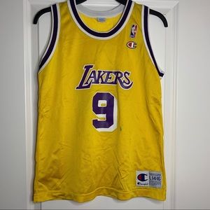 Retro NBA Lakers Jersey Champion